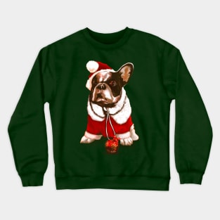 CHRISTMAS FRENCH BULLDOG Crewneck Sweatshirt